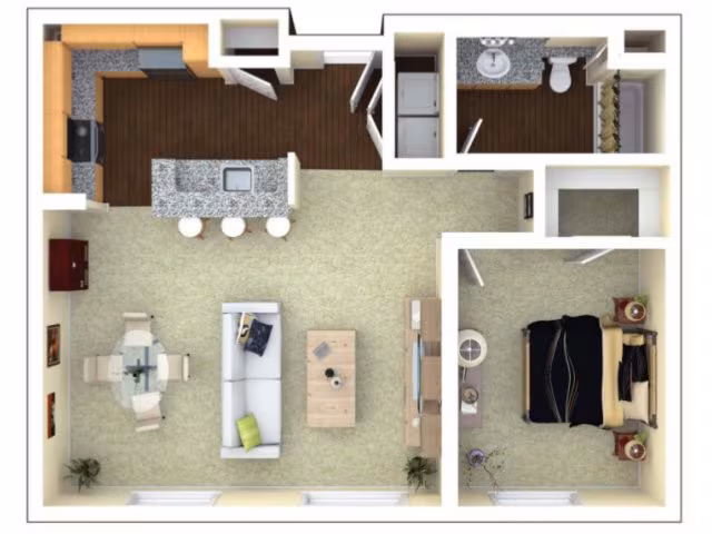 Unit 1415 1415 floor plan
